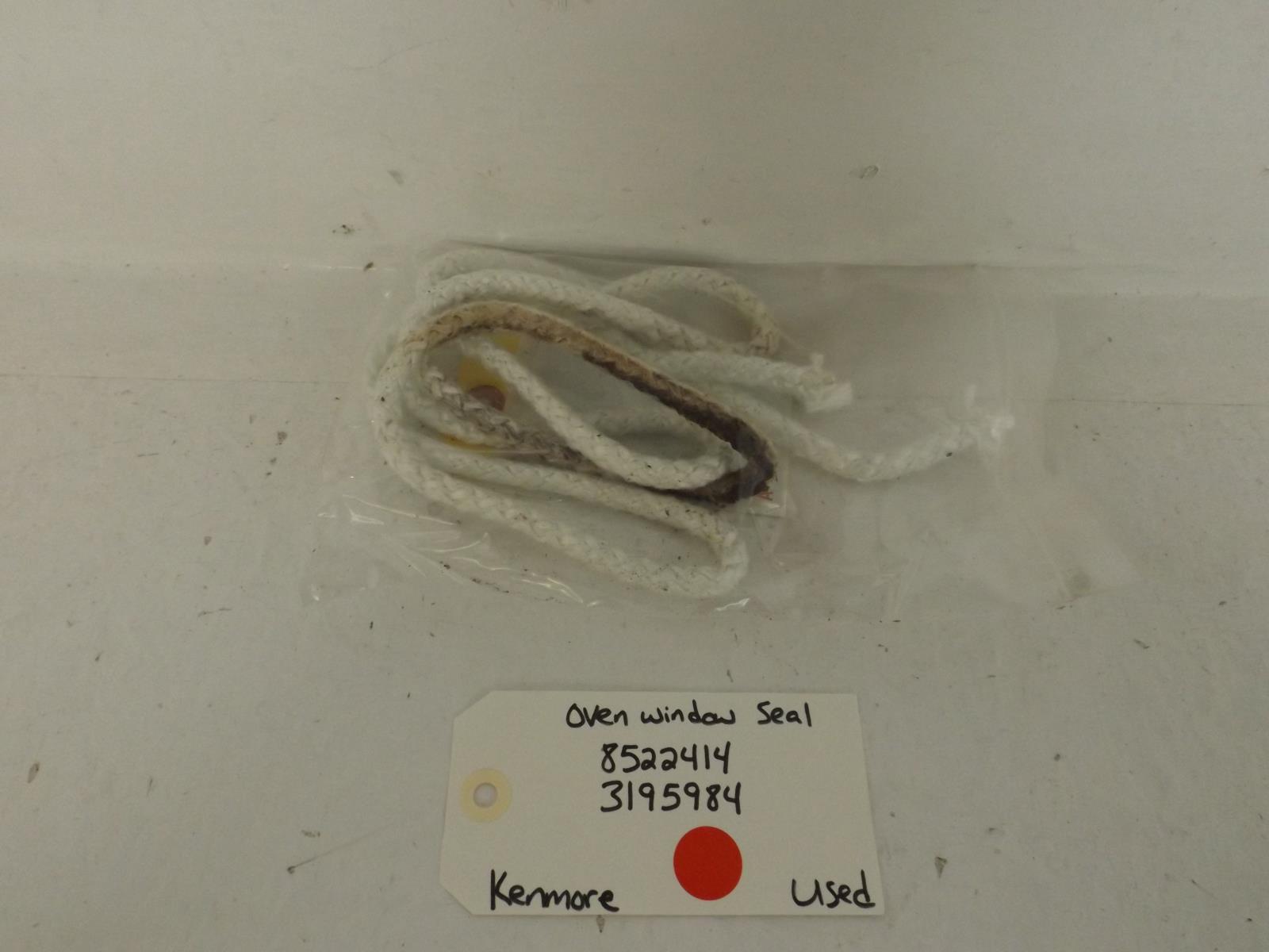 Kenmore Stove 8522414 3195984 Oven Window Seal Used Kenmore Stove 8522414 3195984 Oven Window Seal Used